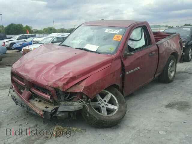 2012 DODGE RAM 1500 - VIN: 3C6JD7AT8CG205292 - Фото 2