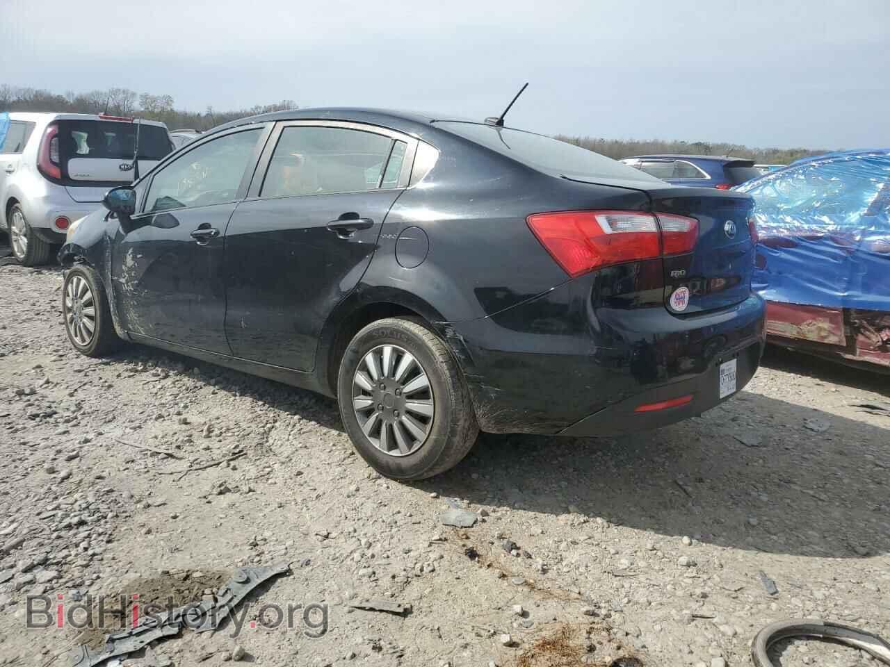 2014 KIA RIO - VIN: KNADM4A36E6323220 - Фото 2