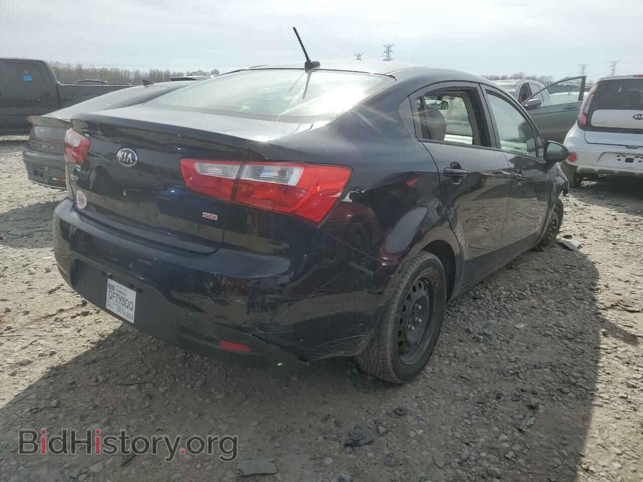 2014 KIA RIO - VIN: KNADM4A36E6323220 - Фото 3