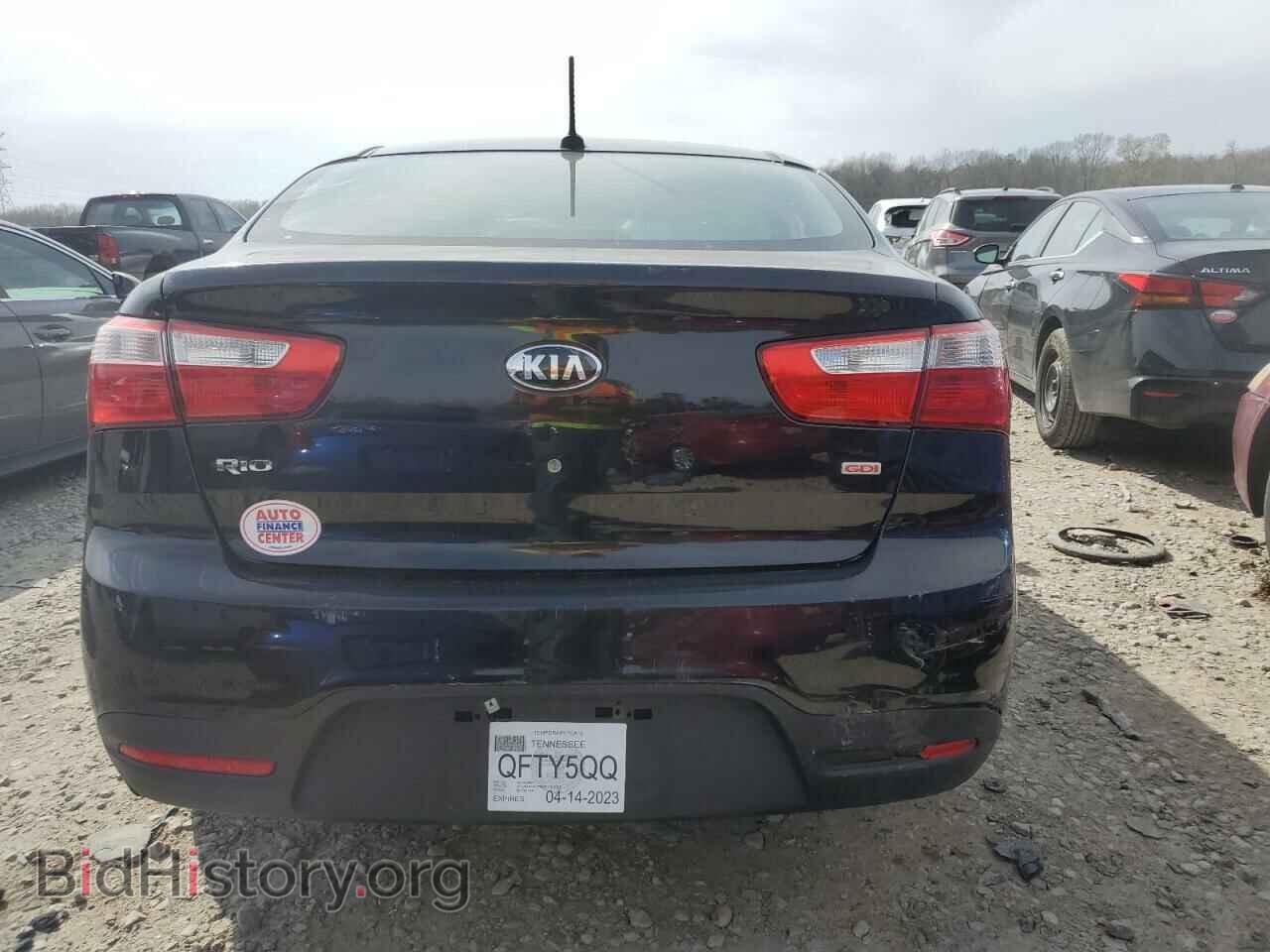 2014 KIA RIO - VIN: KNADM4A36E6323220 - Фото 6