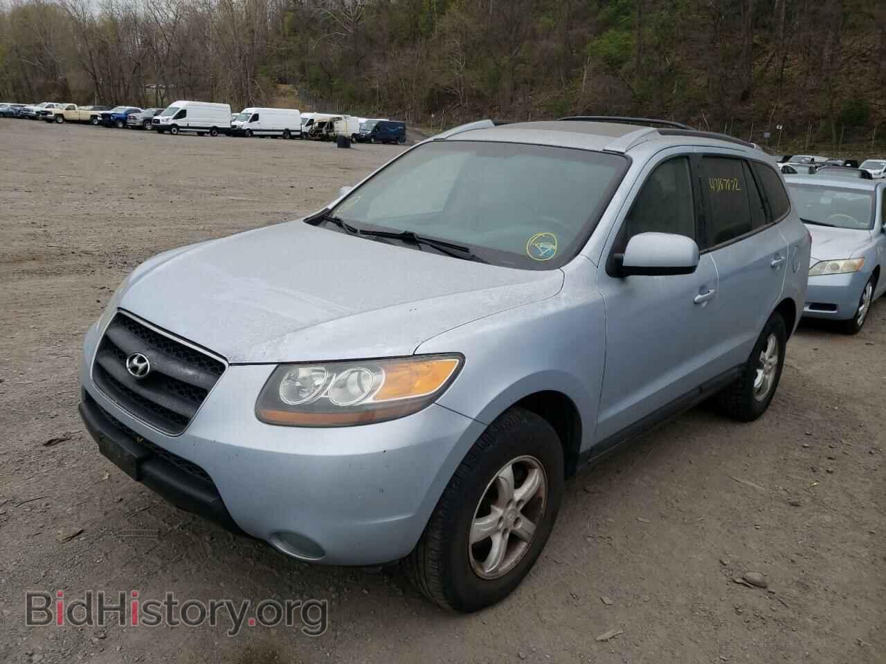 2007 HYUNDAI SANTA FE - VIN: 5NMSG13D57H121402 - Фото 2