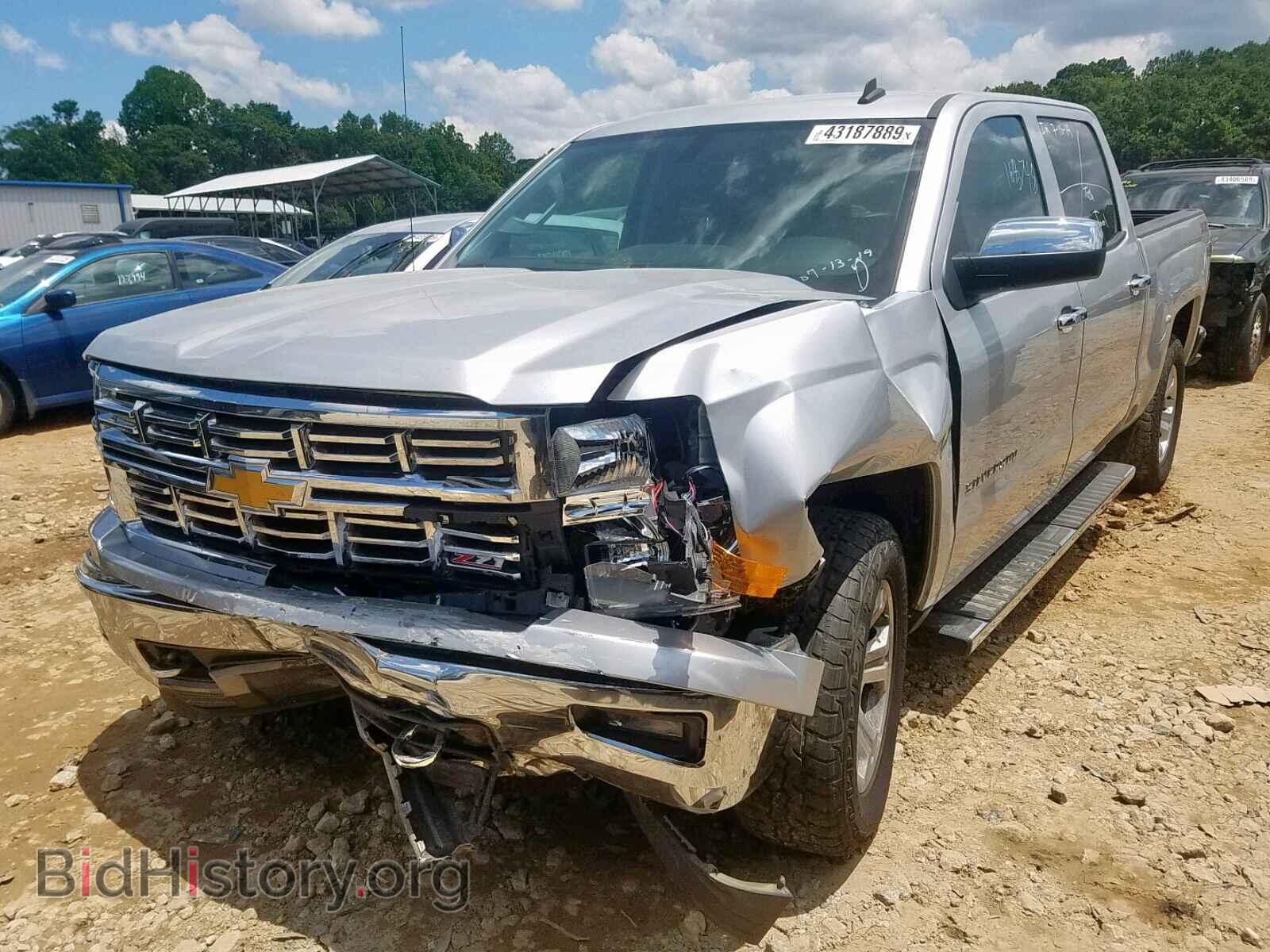 2014 CHEVROLET SILVERADO - VIN: 3GCUKREC8EG392120 - Фото 2