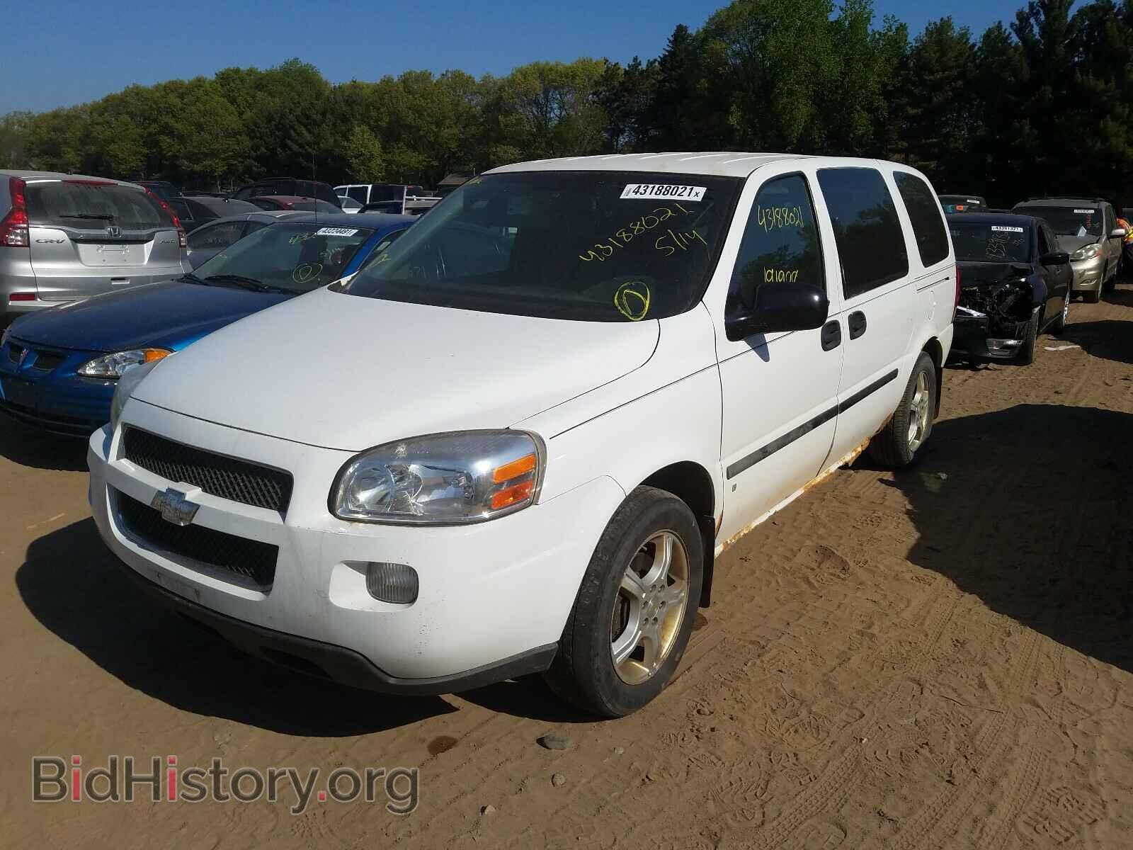 2008 CHEVROLET UPLANDER - VIN: 1GNDV23198D186216 - Фото 2