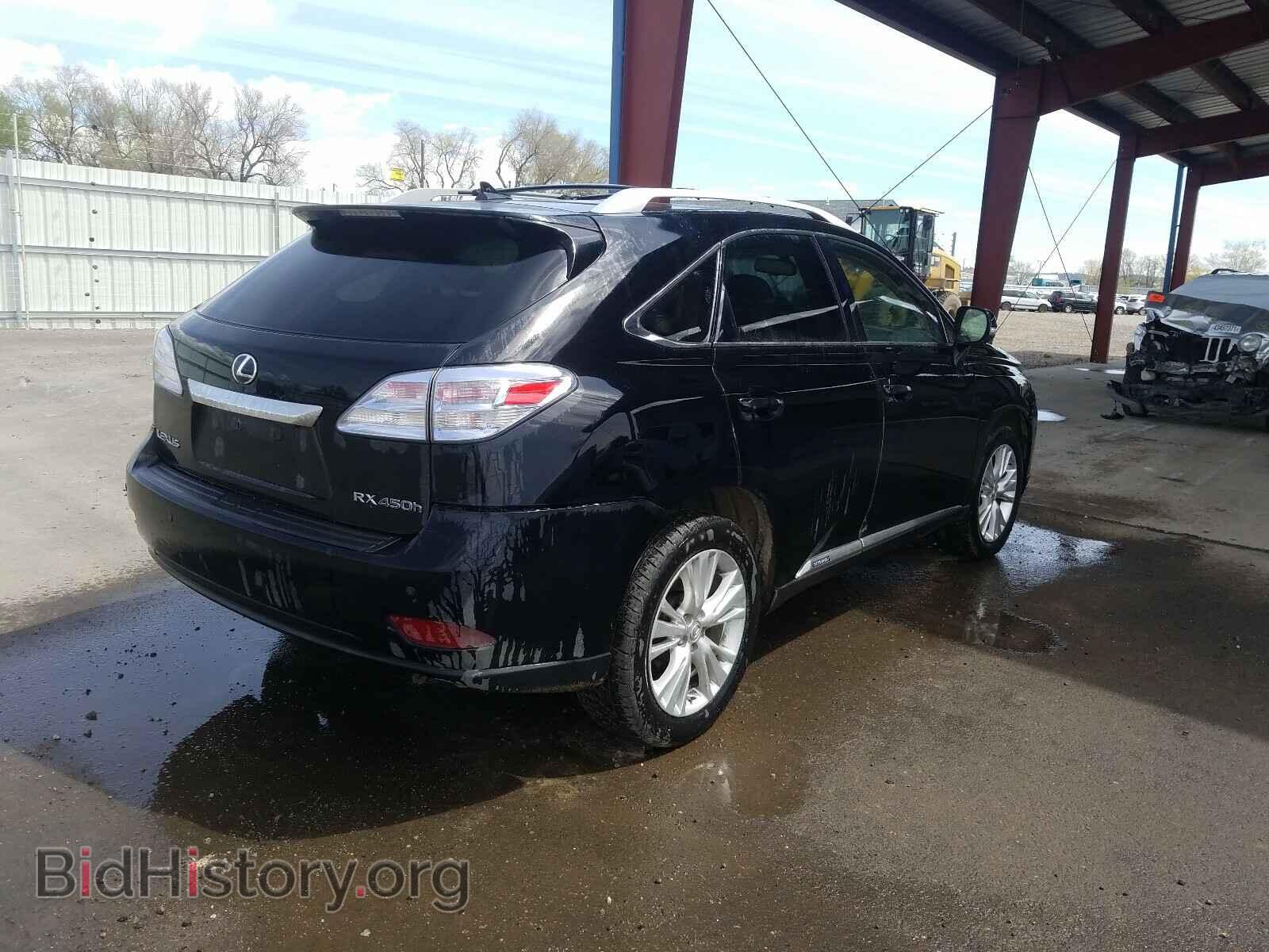 2010 LEXUS RX450 - VIN: JTJBC1BA8A2007888 - Фото 4