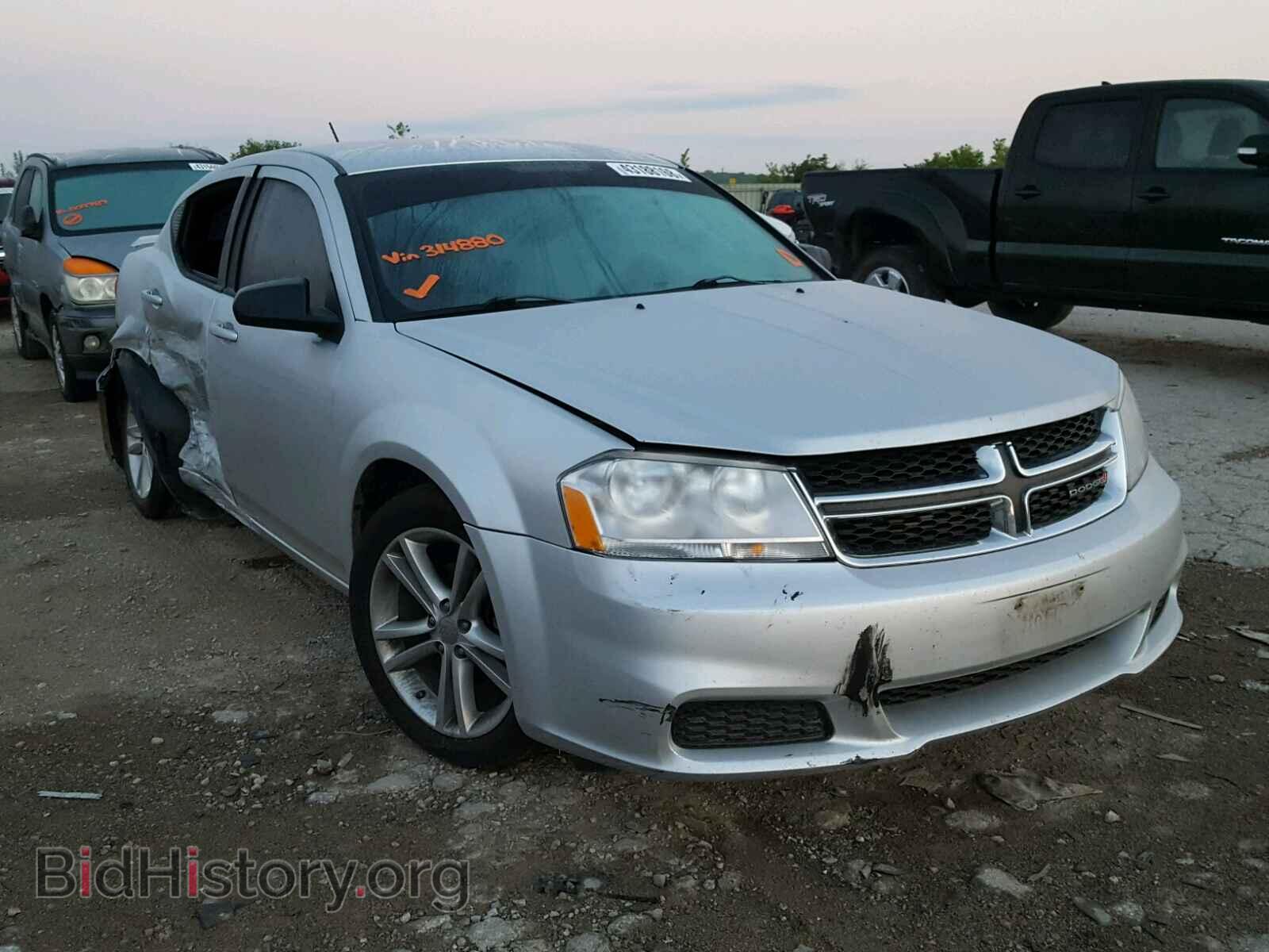 Фотография 1C3CDZAG6CN314880 - DODGE AVENGER 2012