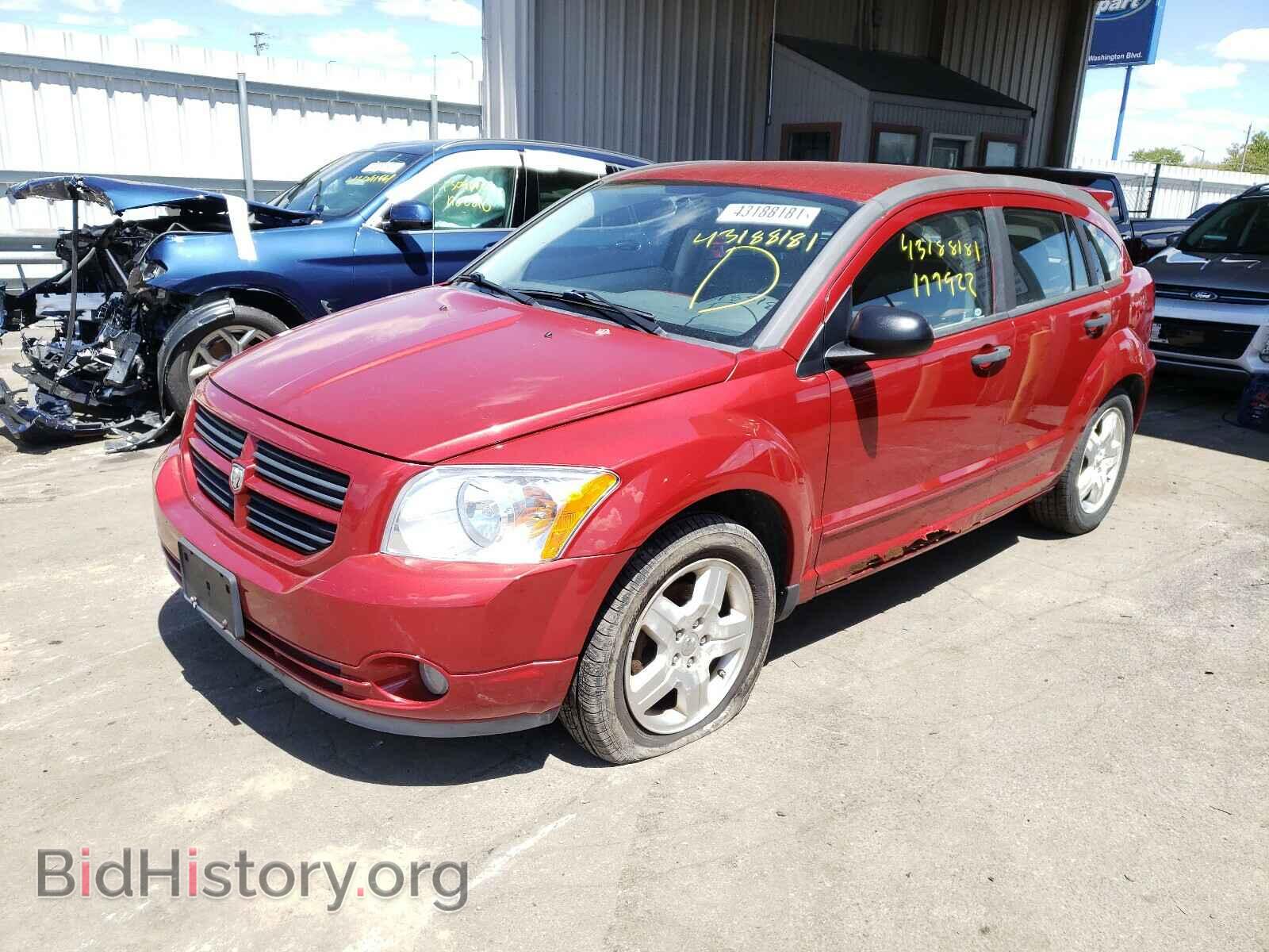 2007 DODGE CALIBER - VIN: 1B3HB48C37D101279 - Фото 2