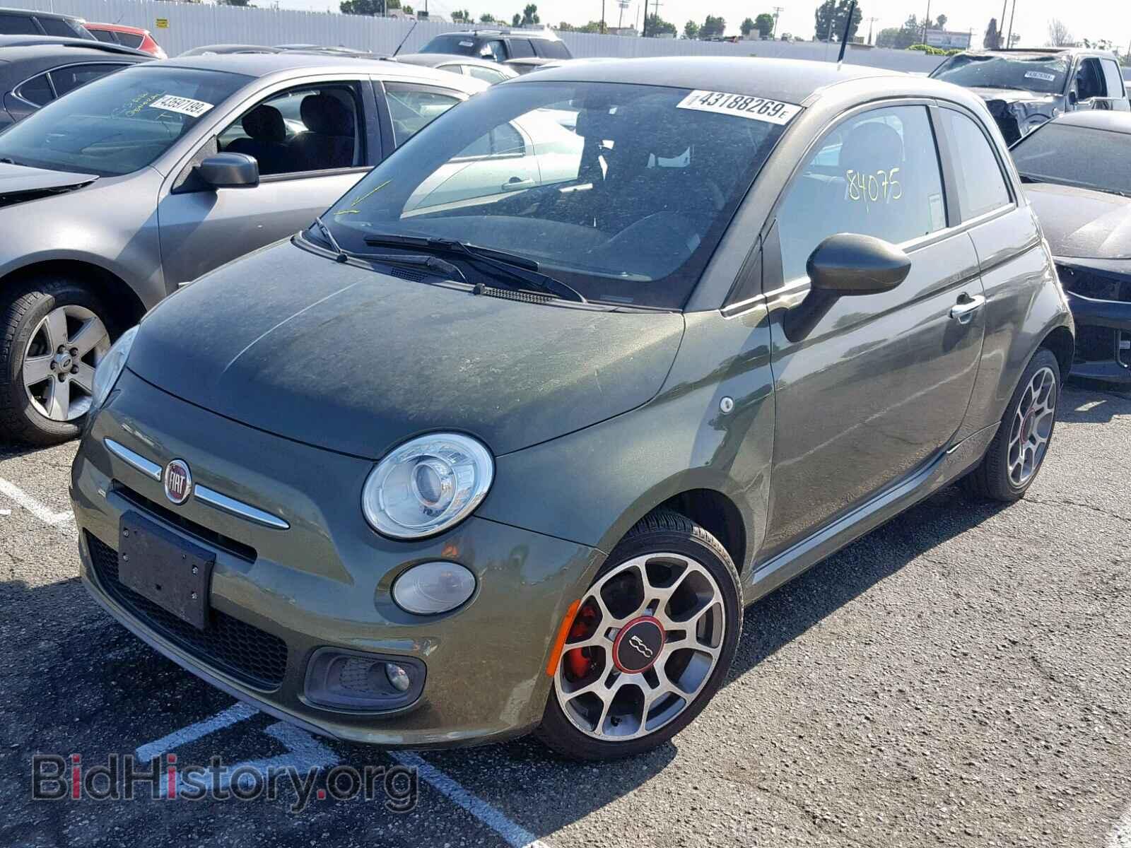 2012 FIAT 500 - VIN: 3C3CFFBR5CT309372 - Фото 2