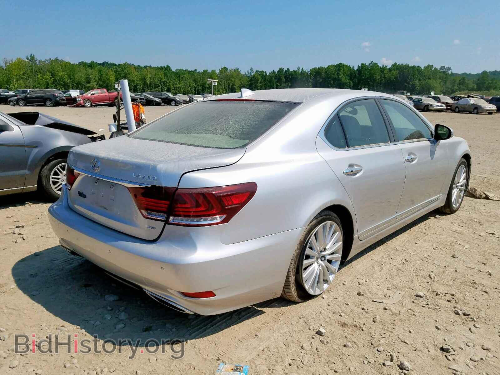 2015 LEXUS LS460 - VIN: JTHCL5EF1F5023537 - Фото 4