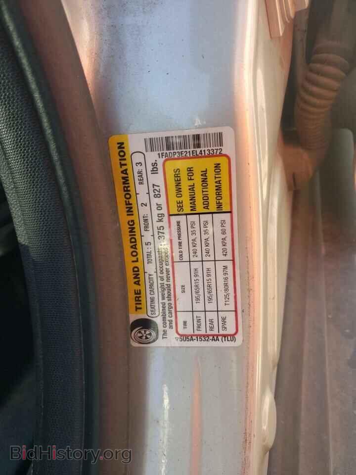 2014 FORD FOCUS - VIN: 1FADP3E21EL413372 - Photo 10