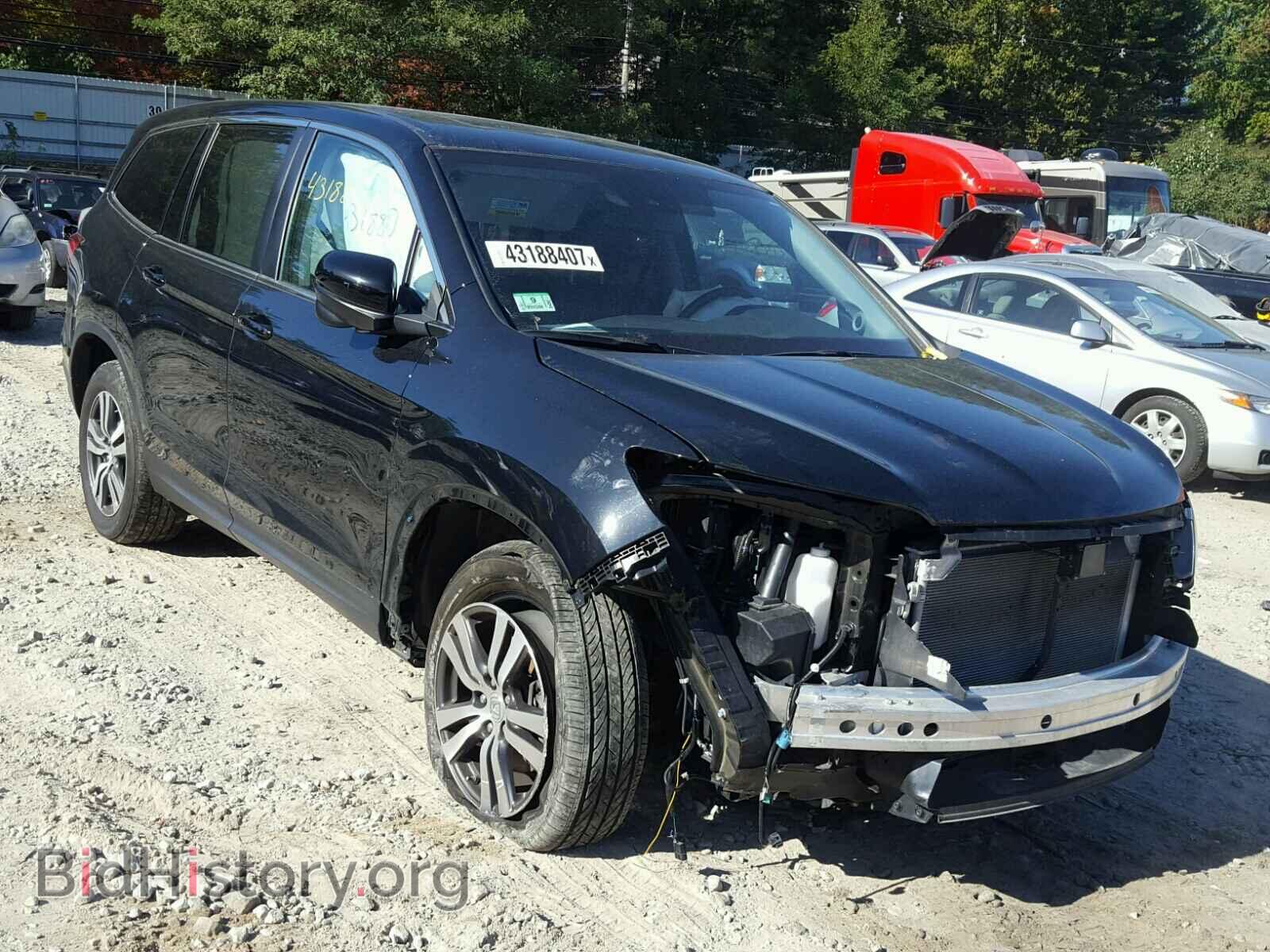 Фотография 5FNYF6H61GB023909 - HONDA PILOT 2016