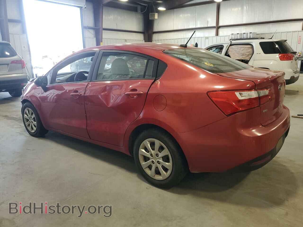 2012 KIA RIO - VIN: KNADM4A38C6090227 - Фото 2