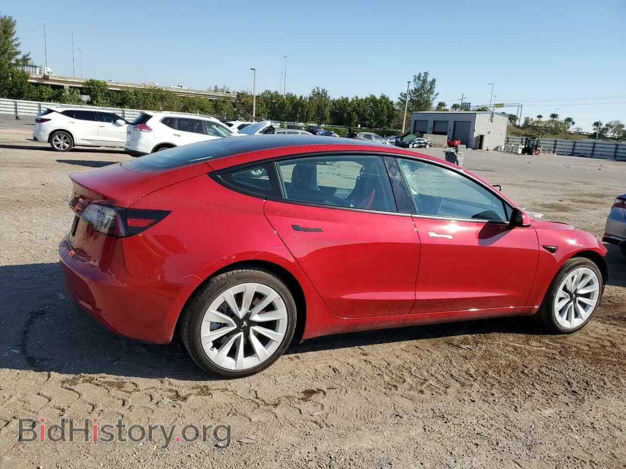 2022 TESLA MODEL 3 - VIN: 5YJ3E1EA3NF371054 - Photo 3