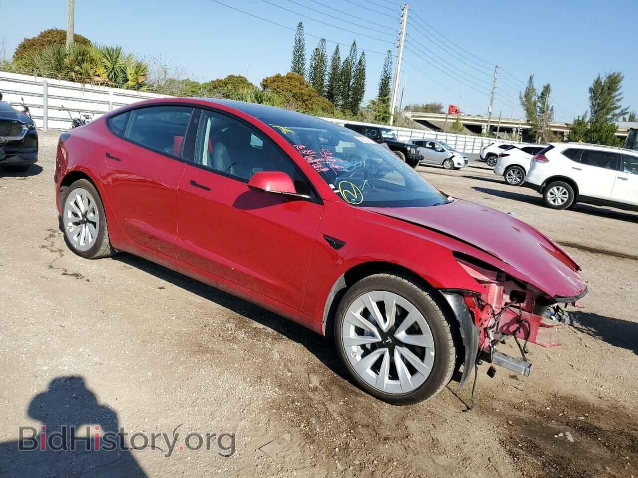 2022 TESLA MODEL 3 - VIN: 5YJ3E1EA3NF371054 - Photo 4