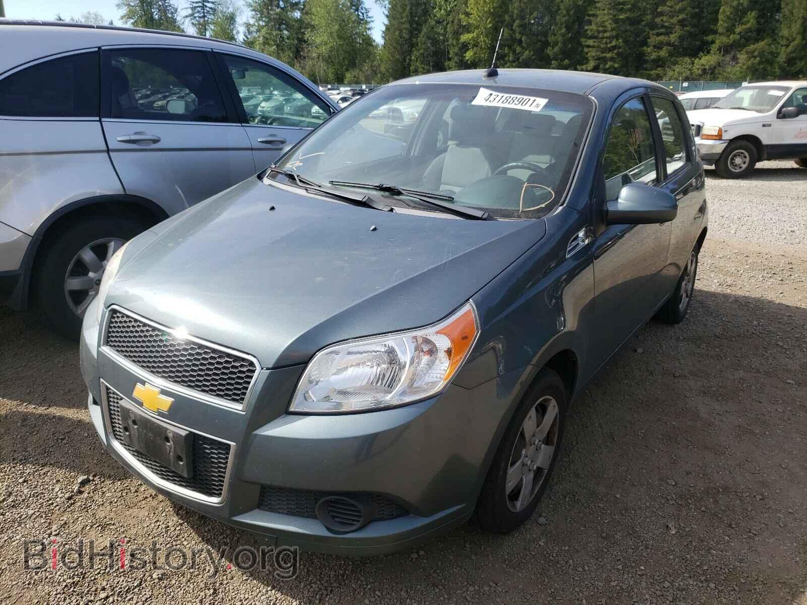 2010 CHEVROLET AVEO - VIN: KL1TD6DE2AB048607 - Фото 2