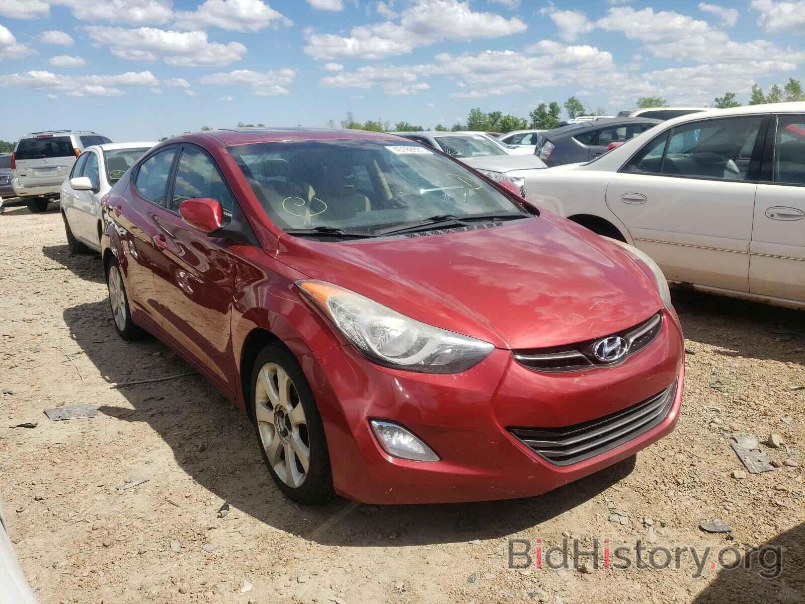 Photo KMHDH4AE1CU253316 - HYUNDAI ELANTRA 2012