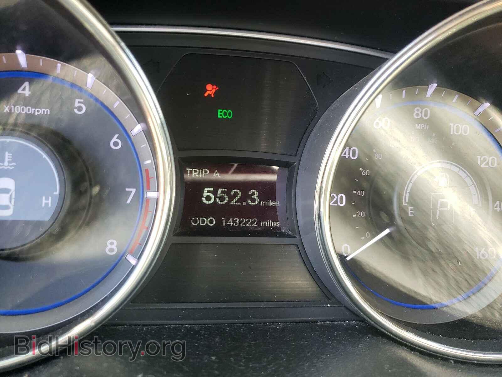 2012 HYUNDAI SONATA - VIN: 5NPEB4AC2CH330178 - Фото 8