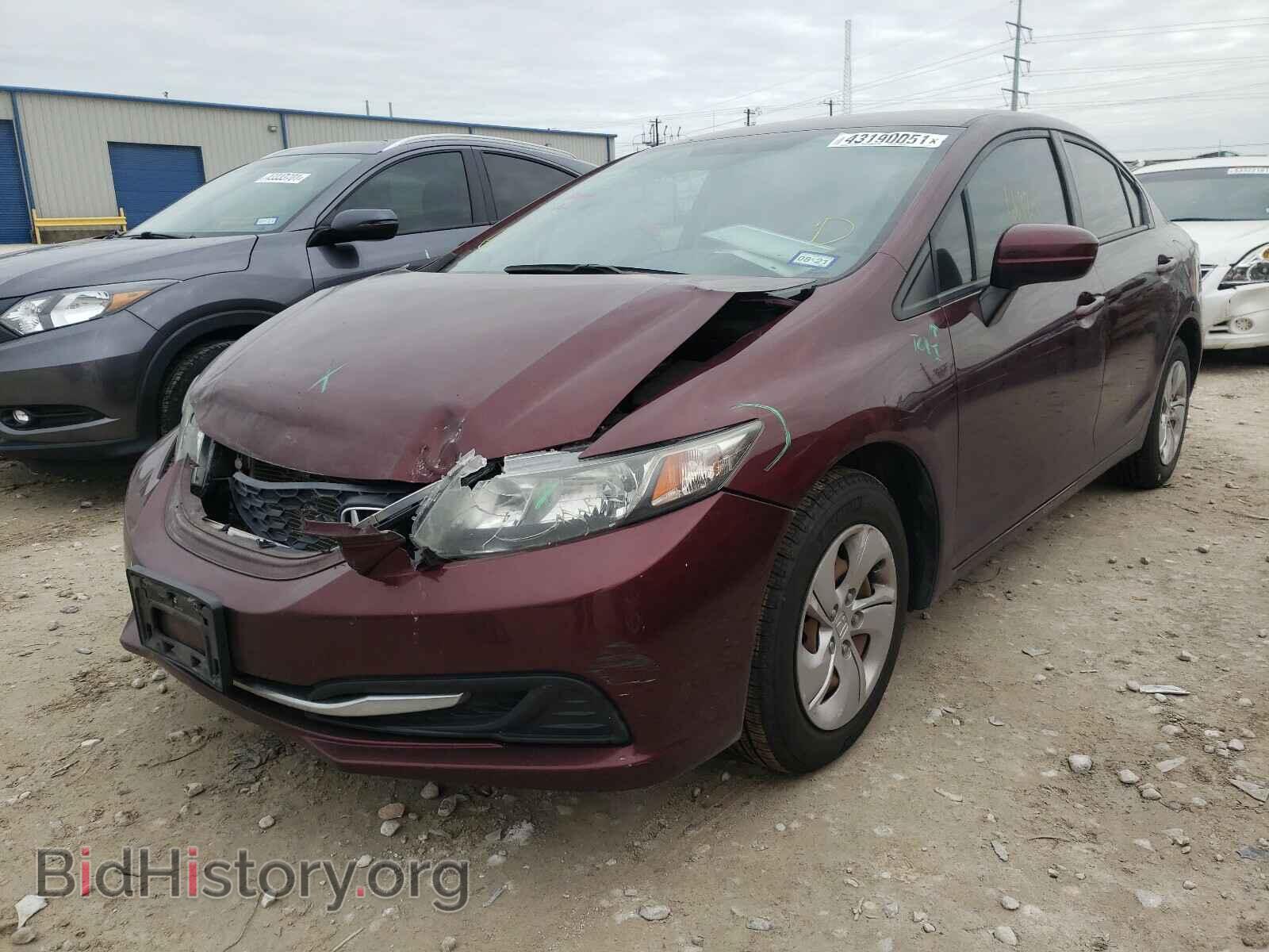 2015 HONDA CIVIC - VIN: 19XFB2F52FE061241 - Фото 2