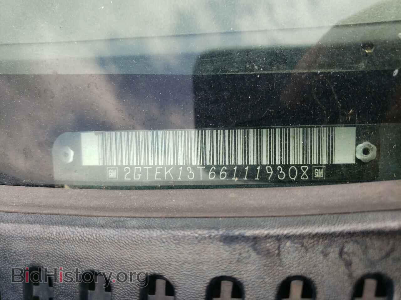 2006 GMC SIERRA - VIN: 2GTEK13T661119308 - Фото 10
