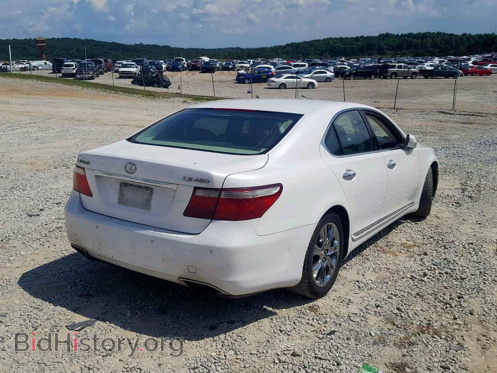 2007 LEXUS LS460 - VIN: JTHBL46F875025209 - Фото 4