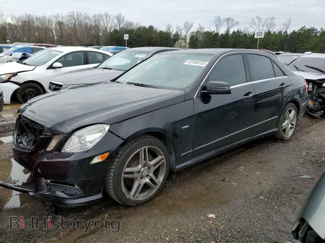 Photo WDDHF5KBXCA609999 - MERCEDES-BENZ E-CLASS 2012