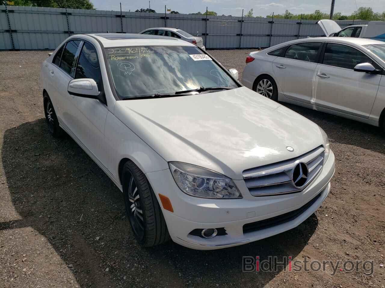 Photo WDDGF54X39R047295 - MERCEDES-BENZ C-CLASS 2009