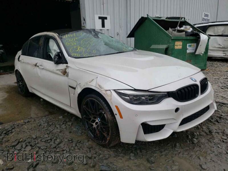 2018 BMW M3 (VIN WBS8M9C51J5J79066) — фото 1 из 10, Copart, повреждение: по всему кузову