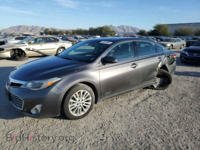 2014 Toyota AVALON Hybrid, gray — VIN 4T1BD1EB0EU018832, Copart