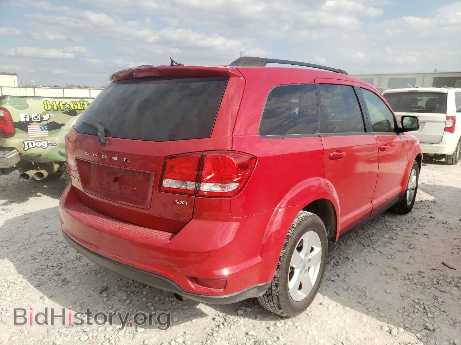 2012 DODGE JOURNEY - VIN: 3C4PDCBB7CT393344 - Фото 4