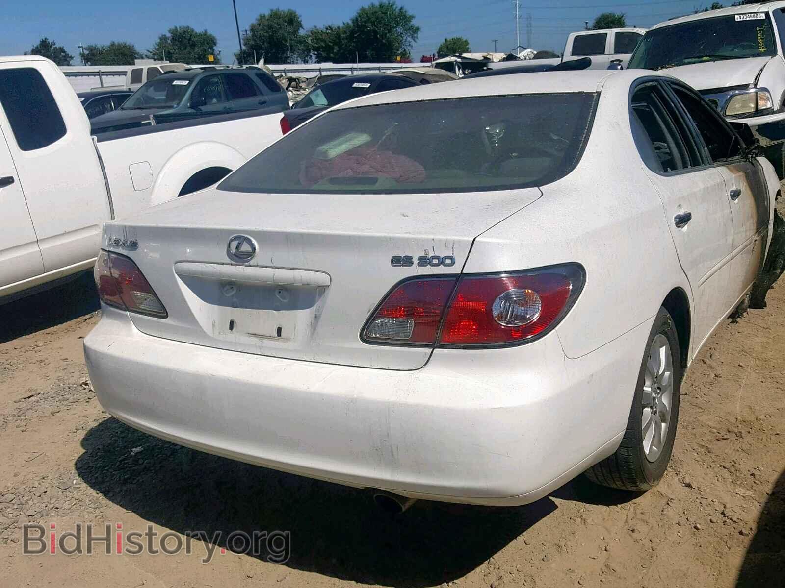 2002 LEXUS ES300 - VIN: JTHBF30G920070653 - Фото 4