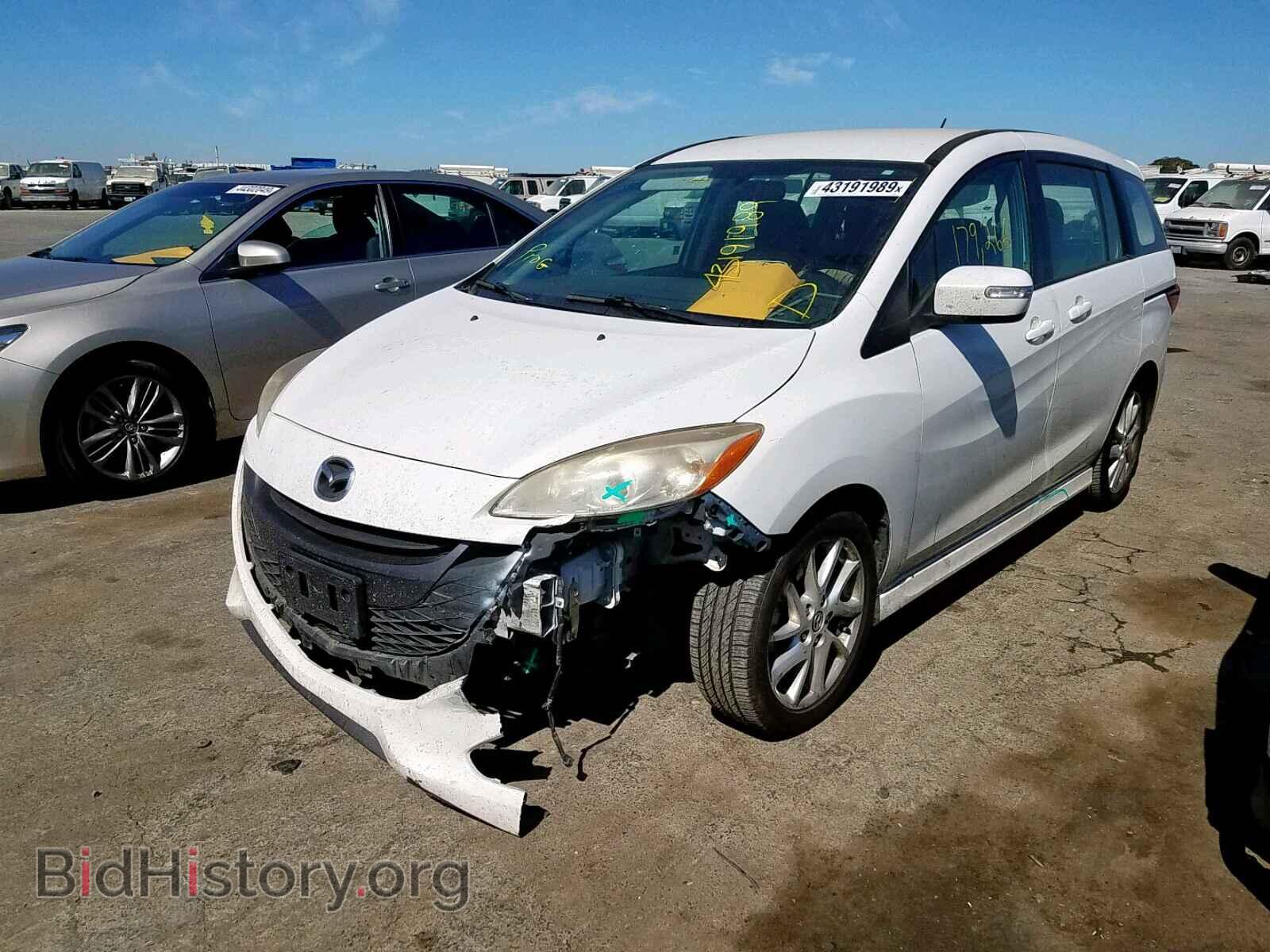 2013 MAZDA 5 - VIN: JM1CW2CL4D0150678 - Фото 2