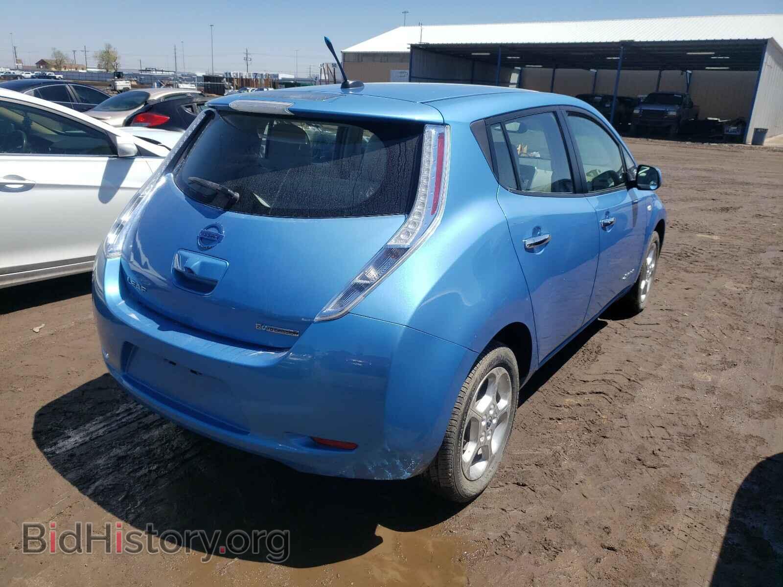 2012 NISSAN LEAF - VIN: JN1AZ0CP6CT022741 - Фото 4