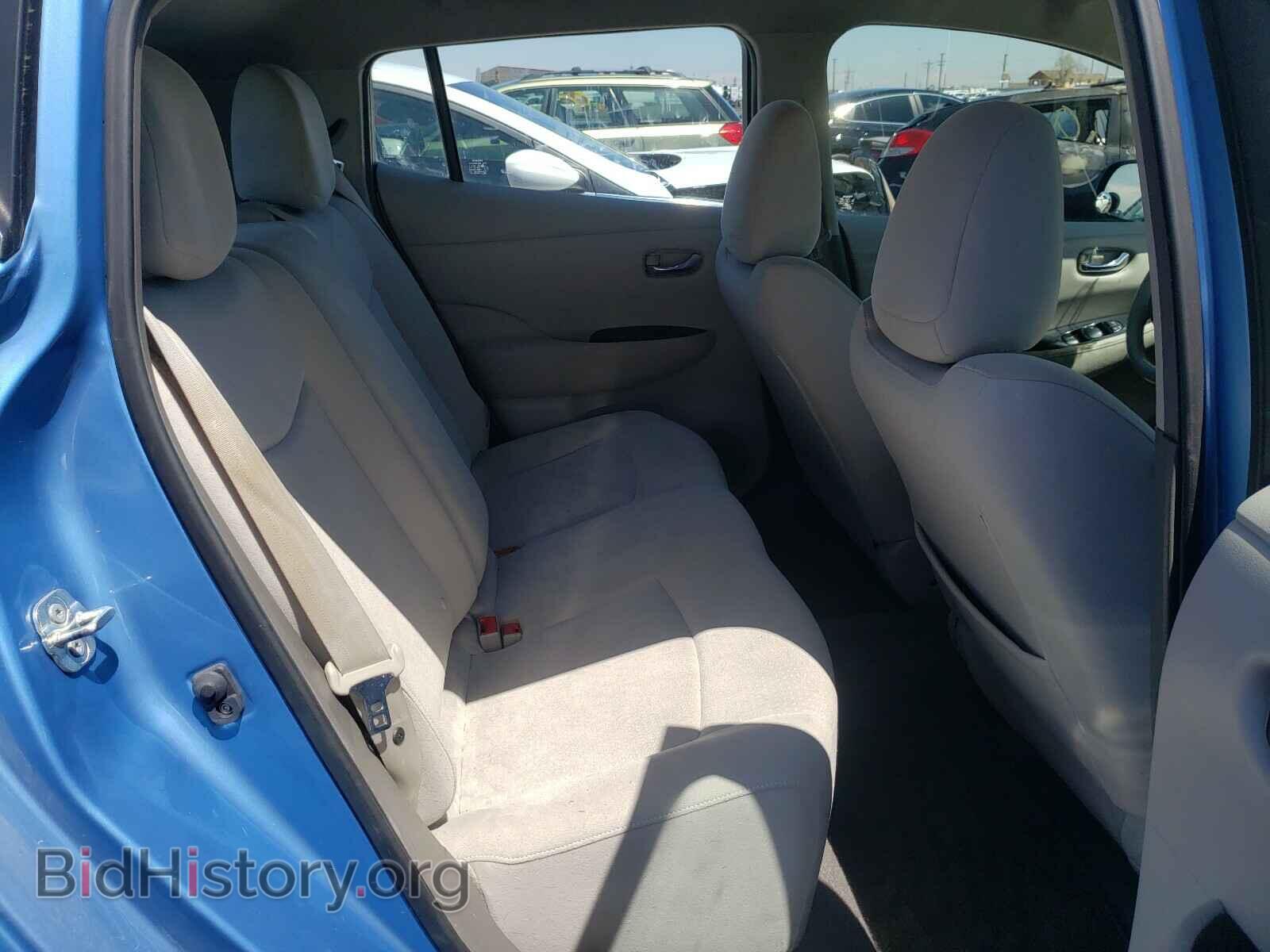 2012 NISSAN LEAF - VIN: JN1AZ0CP6CT022741 - Фото 6