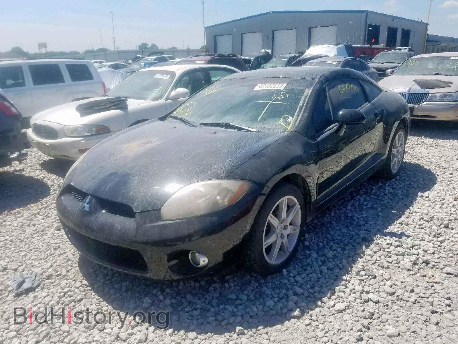 2007 MITSUBISHI ECLIPSE - VIN: 4A3AK34TX7E055652 - Фото 2