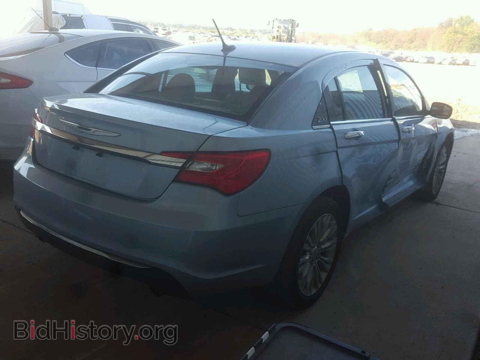 2012 CHRYSLER 200 - VIN: 1C3CCBCG0CN279244 - Фото 4