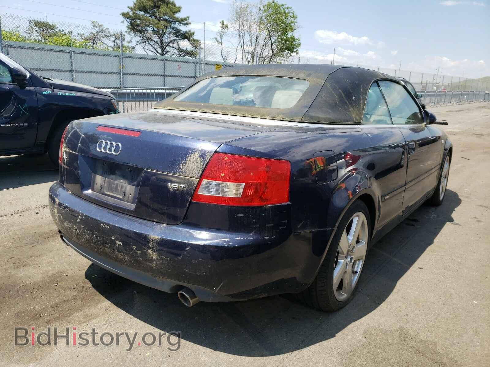 2006 AUDI A4 - VIN: WAUBC48H76K002811 - Фото 4