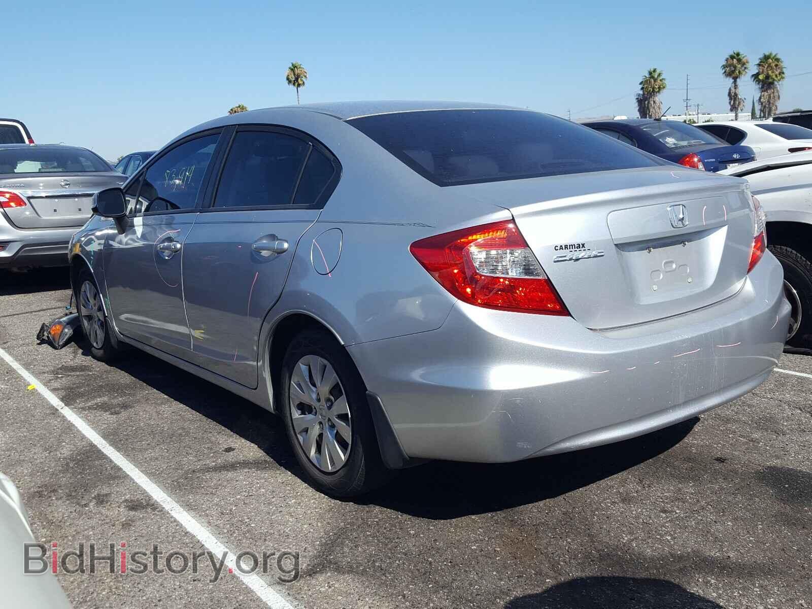 2012 HONDA CIVIC - VIN: 2HGFB2F56CH336109 - Фото 3