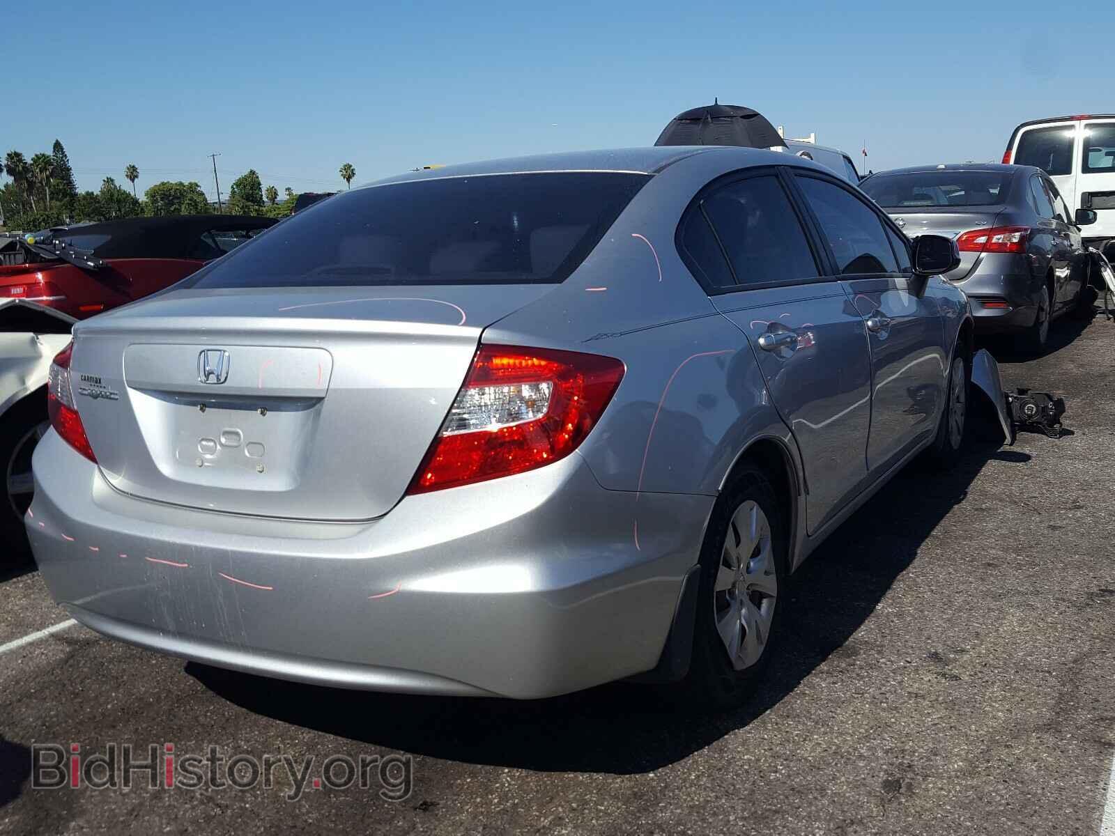 2012 HONDA CIVIC - VIN: 2HGFB2F56CH336109 - Фото 4