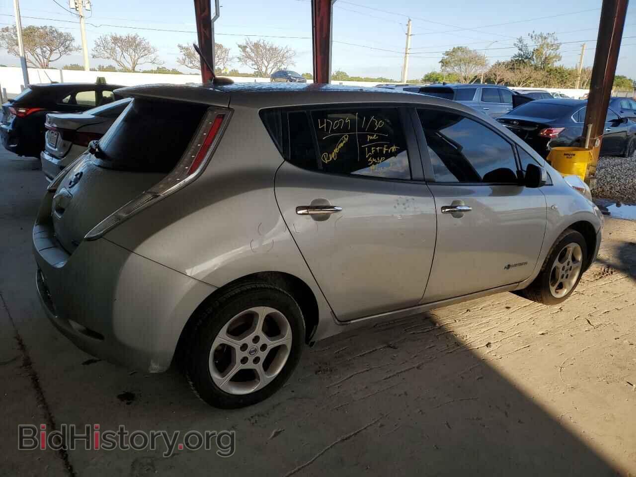 2012 NISSAN LEAF - VIN: JN1AZ0CP4CT015237 - Фото 3