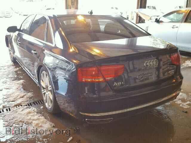 2013 AUDI A8 - VIN: WAUR2AFD9DN030895 - Фото 3