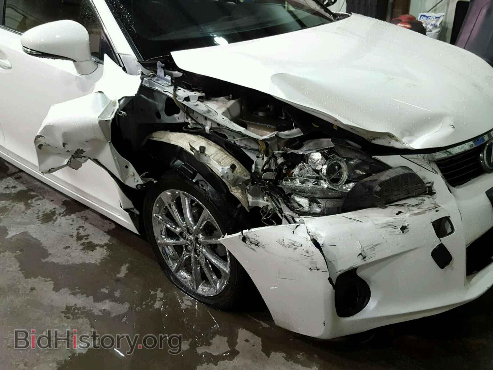 2012 LEXUS CT 200 - VIN: JTHKD5BH6C2067013 - Фото 9