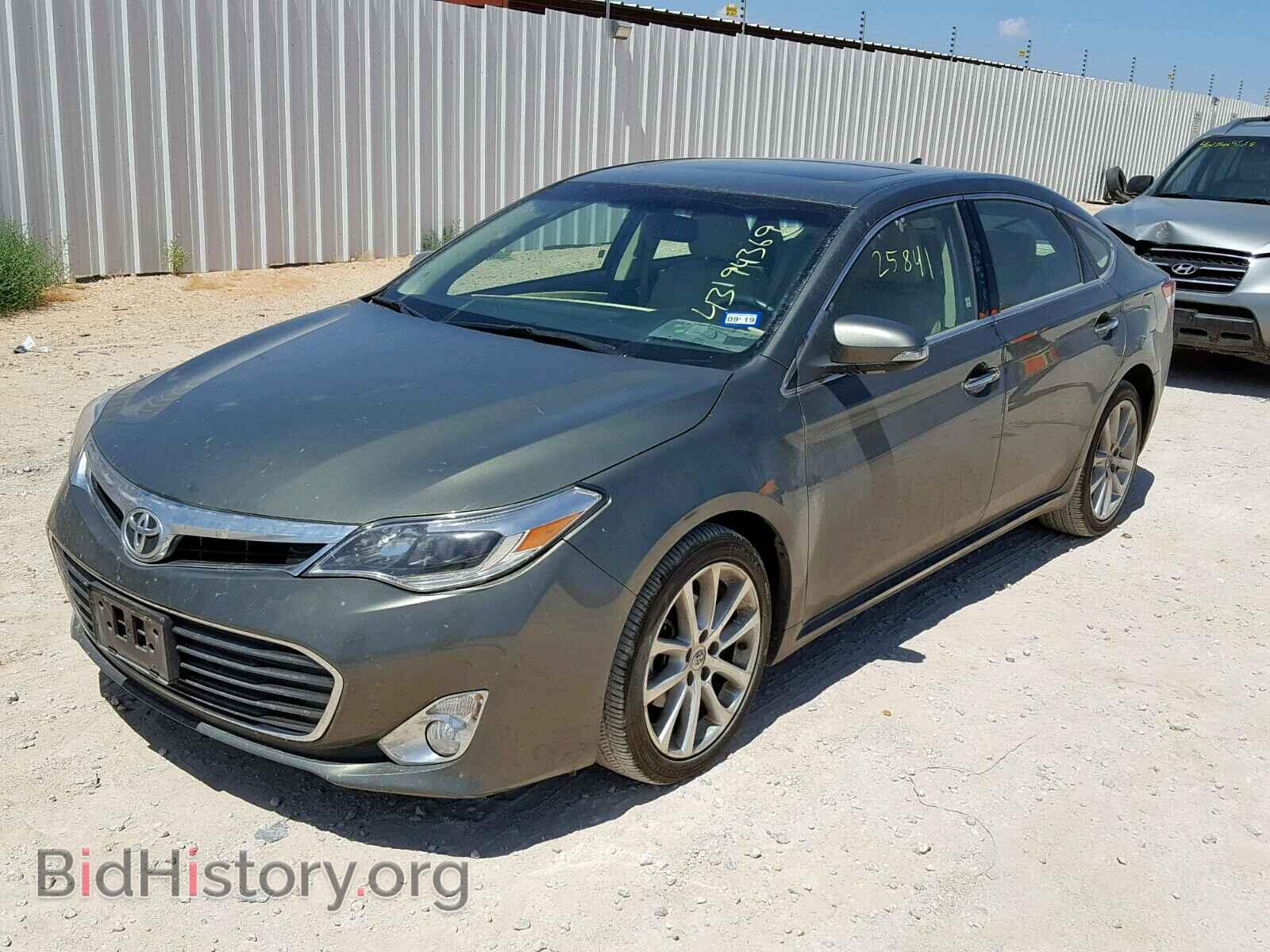 2014 TOYOTA AVALON - VIN: 4T1BK1EB9EU127649 - Фото 2