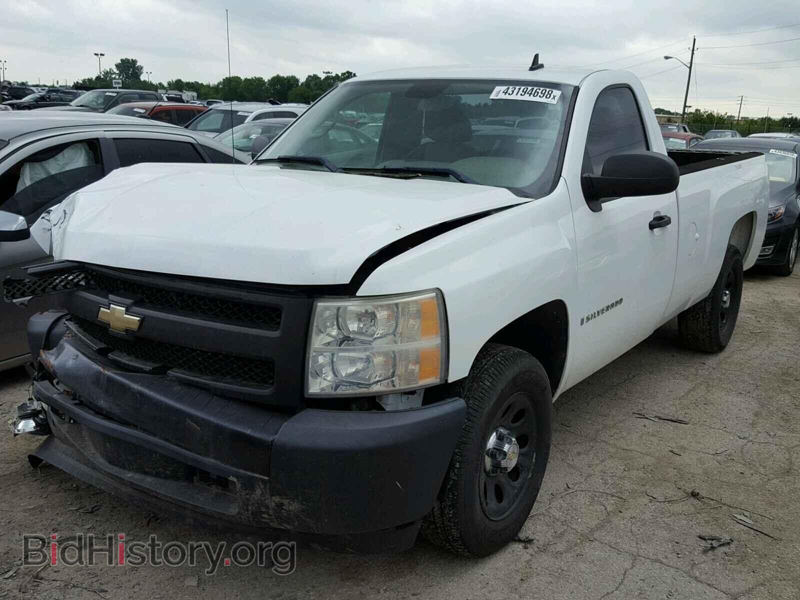 2007 CHEVROLET SILVERADO - VIN: 1GCEC14C67E545222 - Фото 2