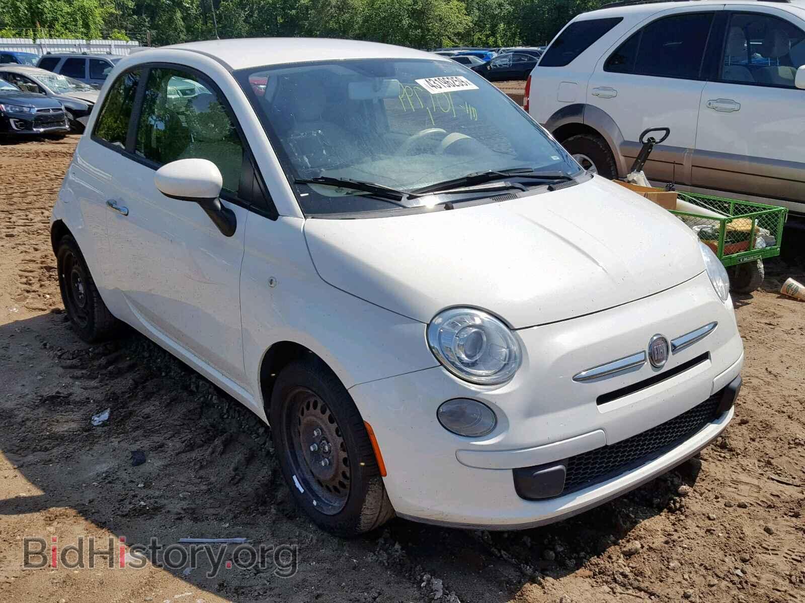 Фотография 3C3CFFAR8CT381054 - FIAT 500 2012