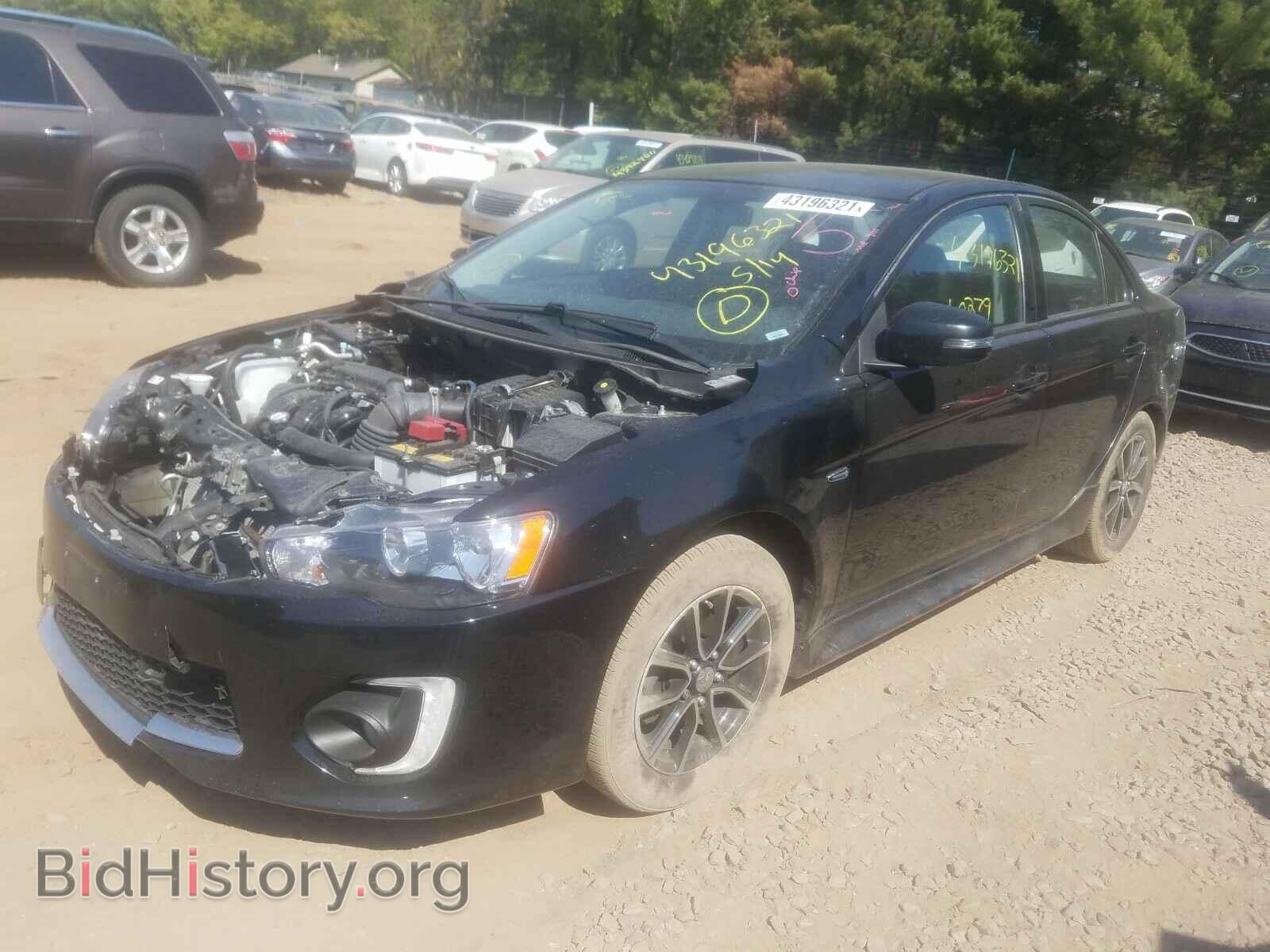 2017 MITSUBISHI LANCER - VIN: JA32U2FU4HU003828 - Фото 2