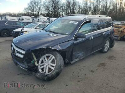 2013 Mercedes-Benz GL-CLASS 450 4MATIC, синий — VIN 4JGDF7CE7DA240450, Copart