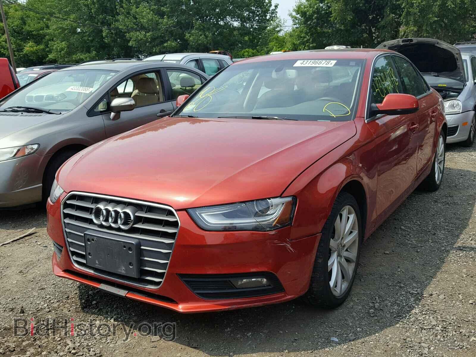 2013 AUDI A4 - VIN: WAUFFAFL4DN034111 - Фото 2