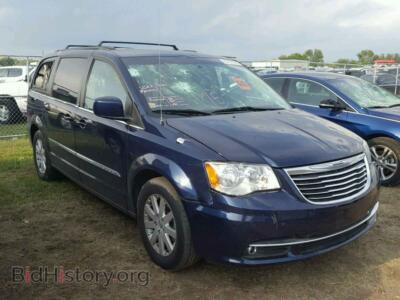 2012 Chrysler TOWN & COU, синий — VIN 2C4RC1BG5CR252691, Copart
