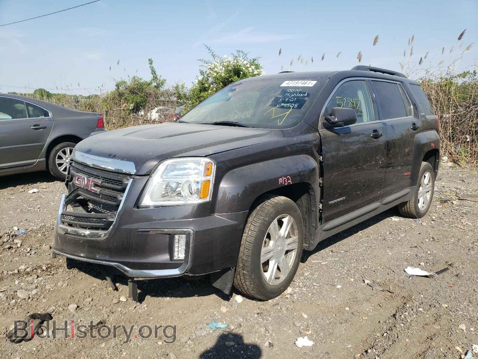 2016 GMC TERRAIN - VIN: 2GKFLTEKXG6344504 - Фото 2
