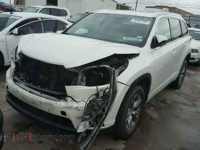 2014 TOYOTA HIGHLANDER - VIN: 5TDKKRFH2ES023949 - Фото 2