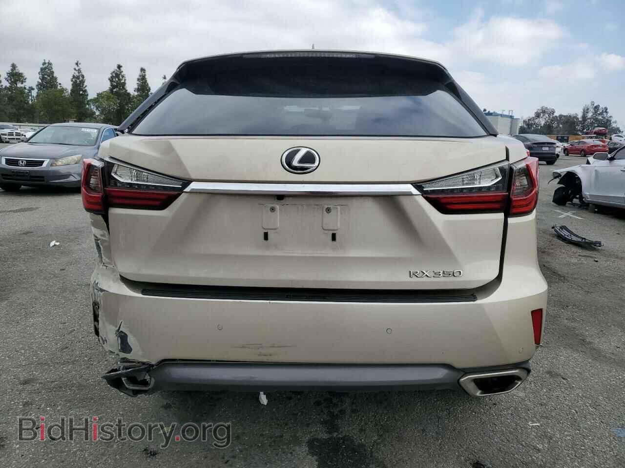 2016 LEXUS RX350 - VIN: 2T2ZZMCA2GC017144 - Фото 6